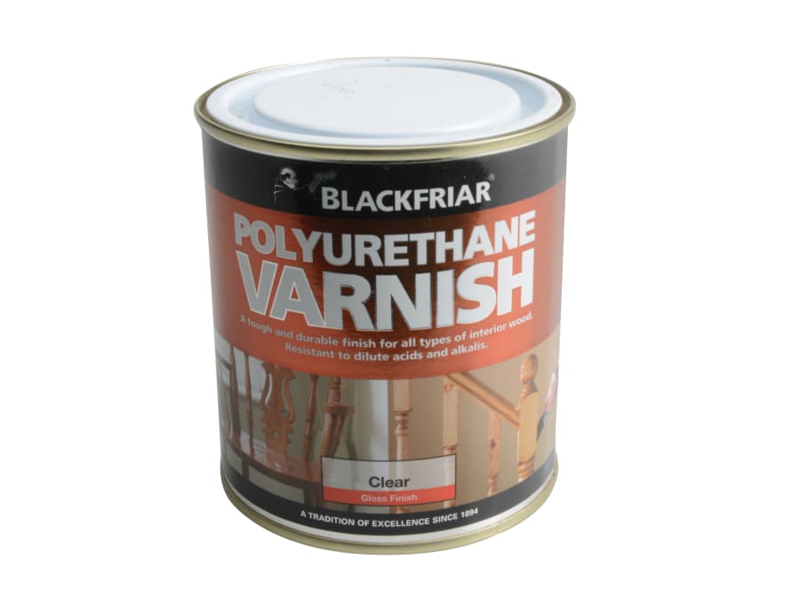 Blackfriar BF0230001E1 Polyurethane Varnish Clear Gloss 500ml