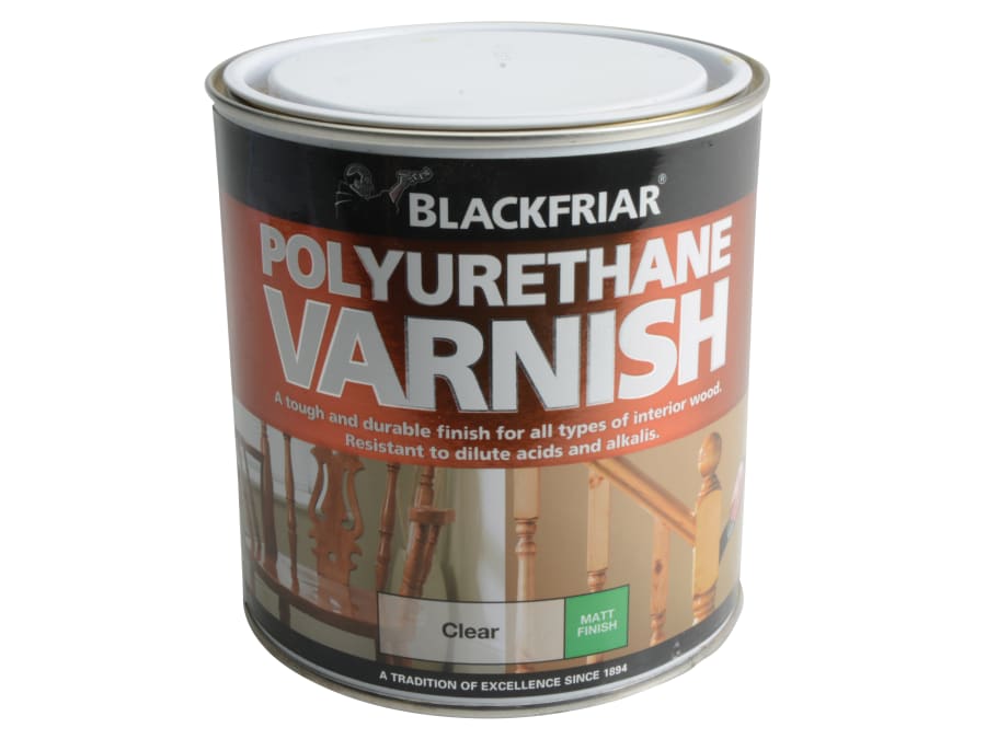 Blackfriar BF0230003D1 1 Litre Clear Matt Polyurethane Varnish