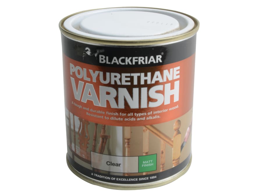 Blackfriar BF0230003E1 Polyurethane Varnish Clear Matt 500ml