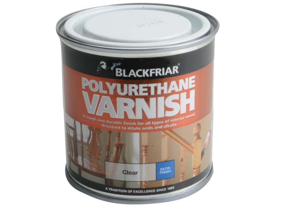 Blackfriar BF0230002F1 Polyurethane Varnish Clear Satin 250ml