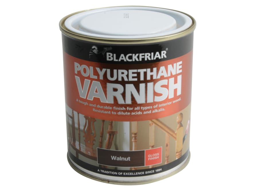 Blackfriar BF0250009E1 Polyurethane Varnish Walnut Gloss 500ml