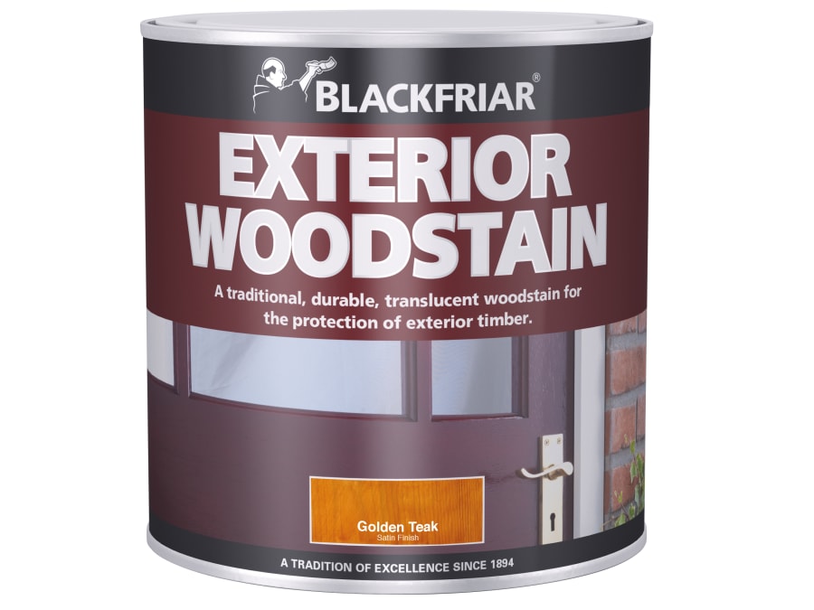 Blackfriar BF0010003D1 Traditional Exterior Woodstain Rich Mahogany 1 Litre