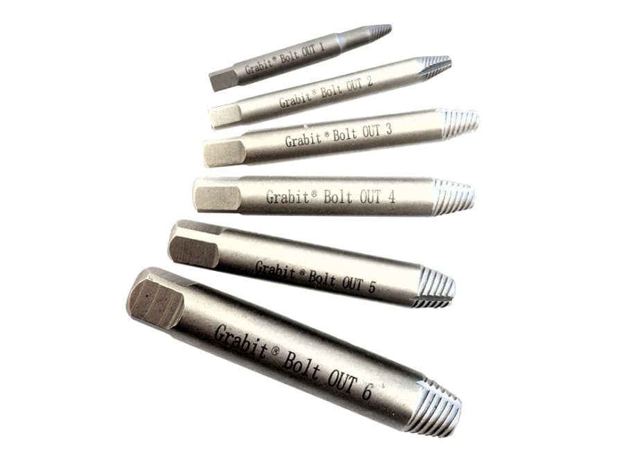 Boa 17006BR6 Damaged Bolt Remover Set 6 Piece