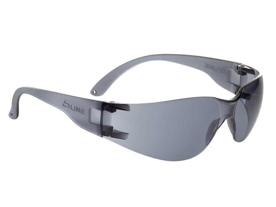 Bolle Safety PSSBL30408 B-Line Safety Glasses-Smoke