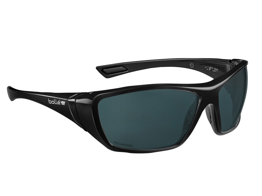 Bolle Safety HUSTLN51E Hustler Safety Glasses-Smoke Polarized