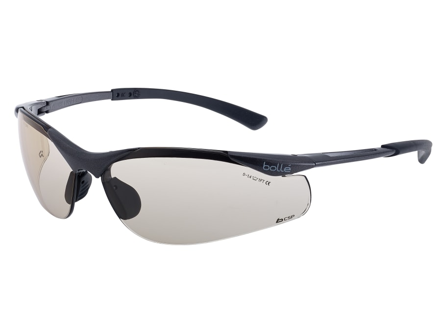 Bolle Safety PSSCONTC10 Contour Platinum Safety Glasses