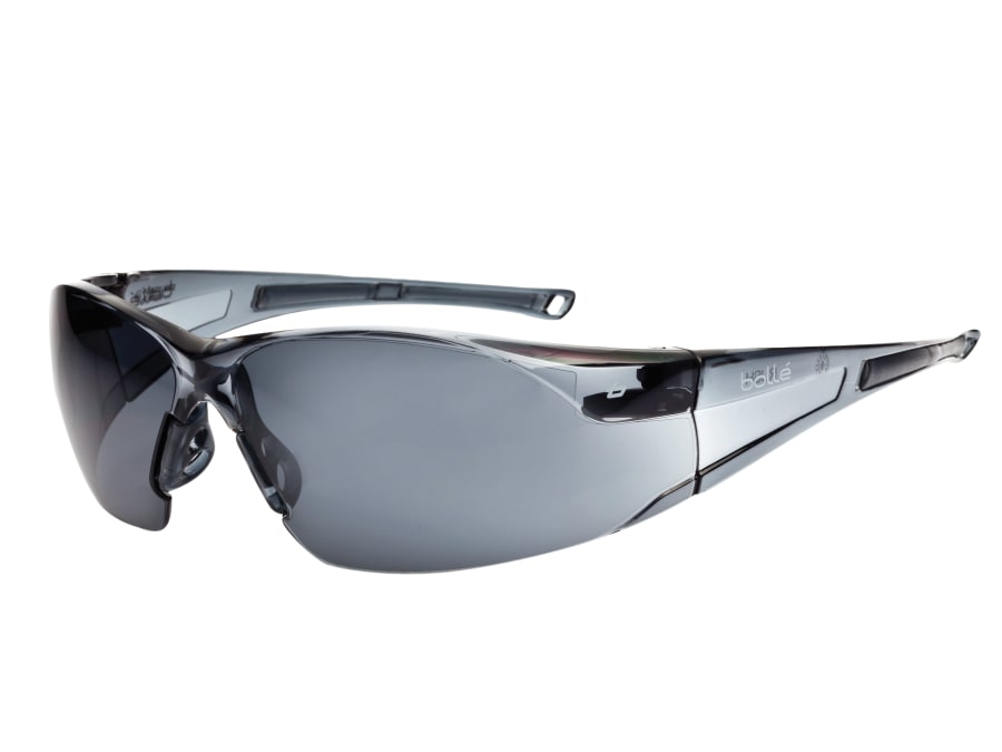 Bolle Safety RUSHPSF Safety Glasses-Smoke