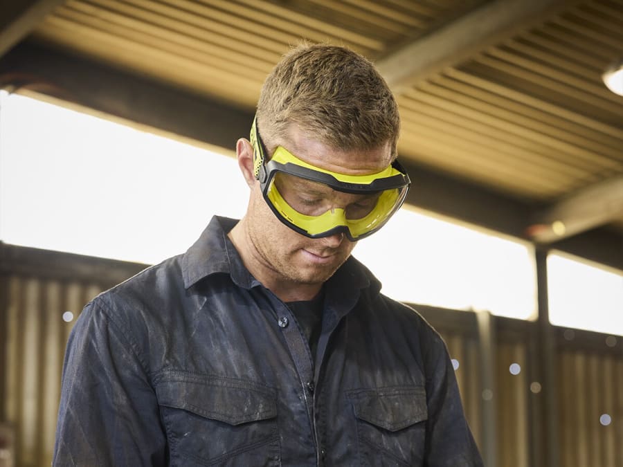 Bolle Safety SPECTN10W Clear Vented Safety Goggles