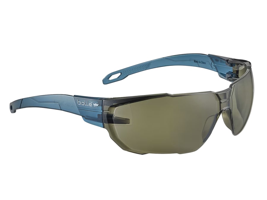 Bolle Safety SWIFTN20E Safety Glasses-Smoke
