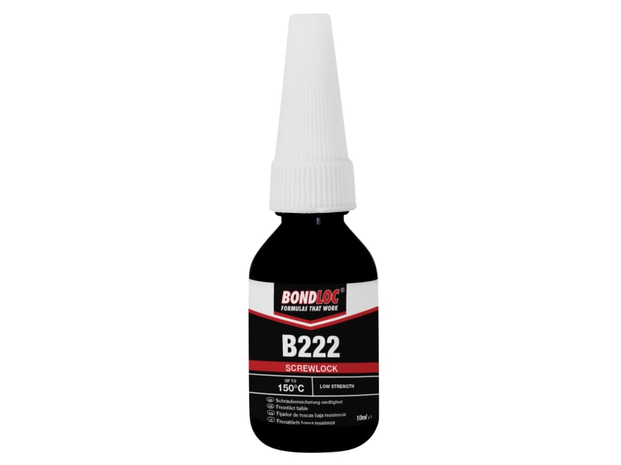 Bondloc B22210 Low Strength Threadlocker 10ml