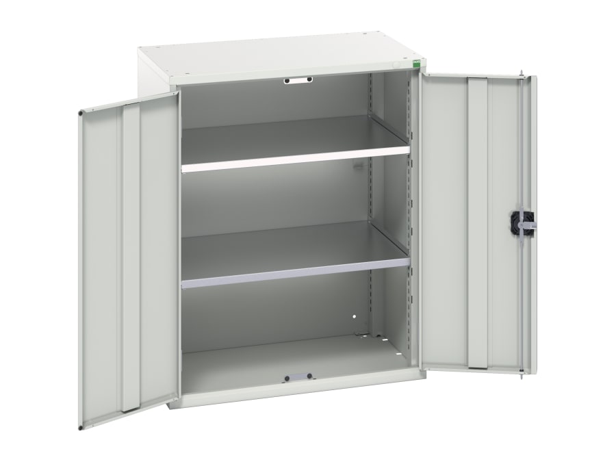 Bott 1692615916 2 Shelf Cupboard 800mm Light Grey