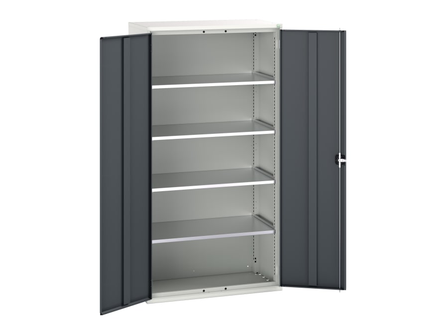 Bott 1692626719 4 Shelf Cupboard 1050mm Anthracite Grey