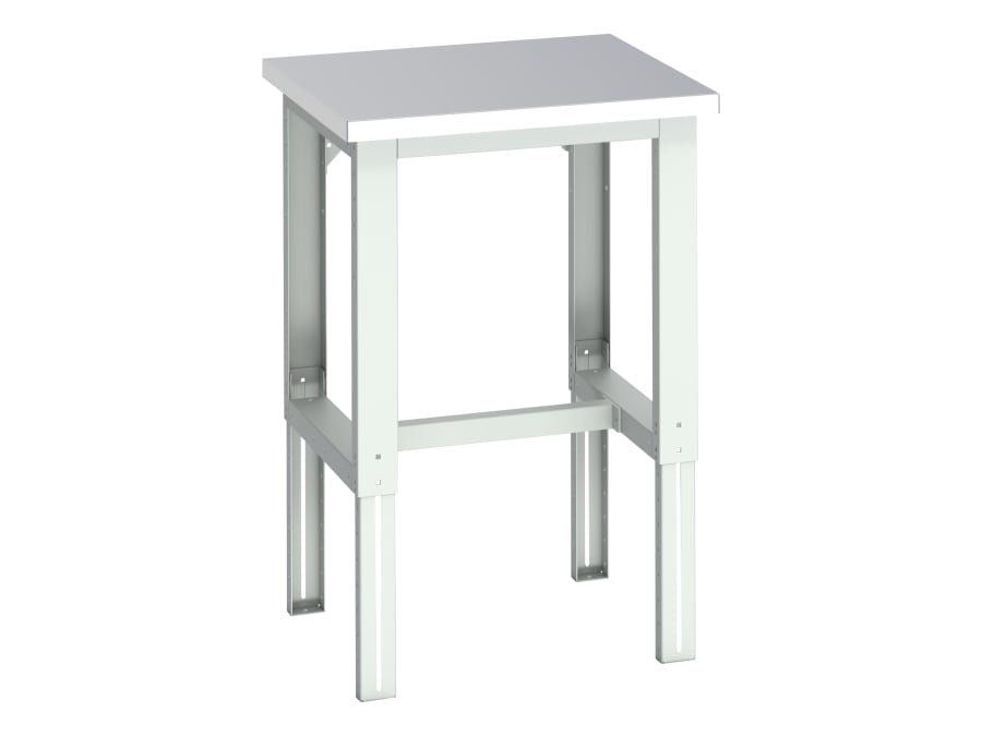 Bott 4100363216V Adjustable Bench with Stainless Steel Clad Top 750 × 750mm