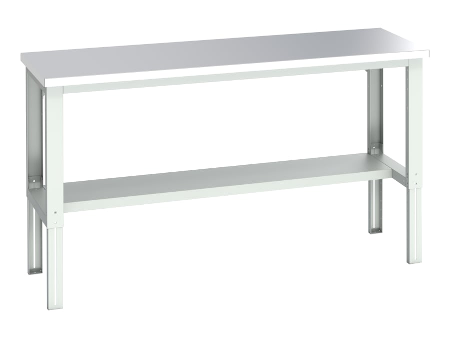 Bott 4100366416V Adjustable Bench with Half Shelf 2000 x 750mm
