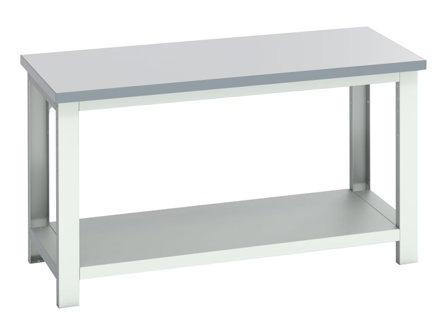 Bott 4100366916V Cubio Bench with Shelf 1500 x 750mm