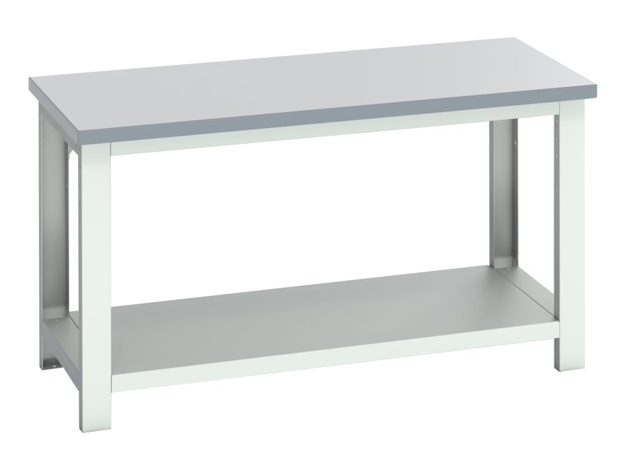 Bott 4100367016V Cubio Bench with Shelf 1500 x 750mm
