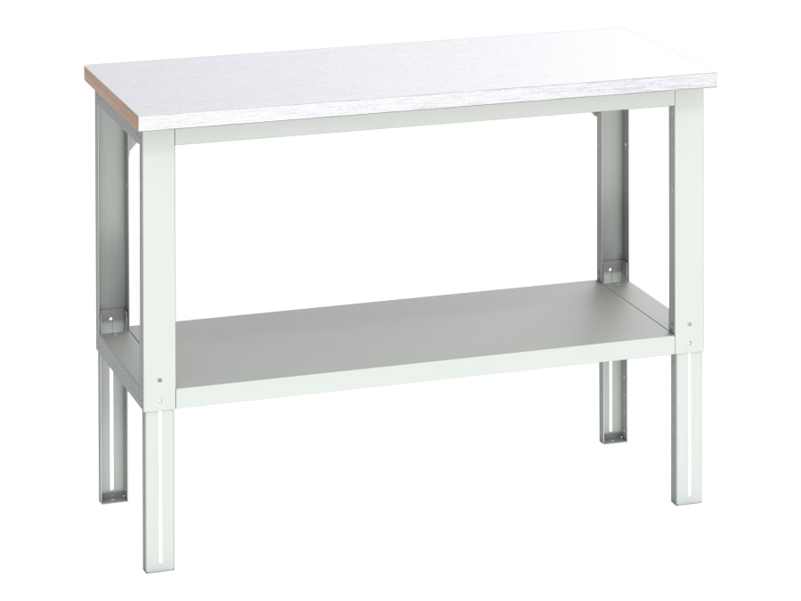 Bott 4100367516V Adjustable Bench with Shelf 1500 x 750mm