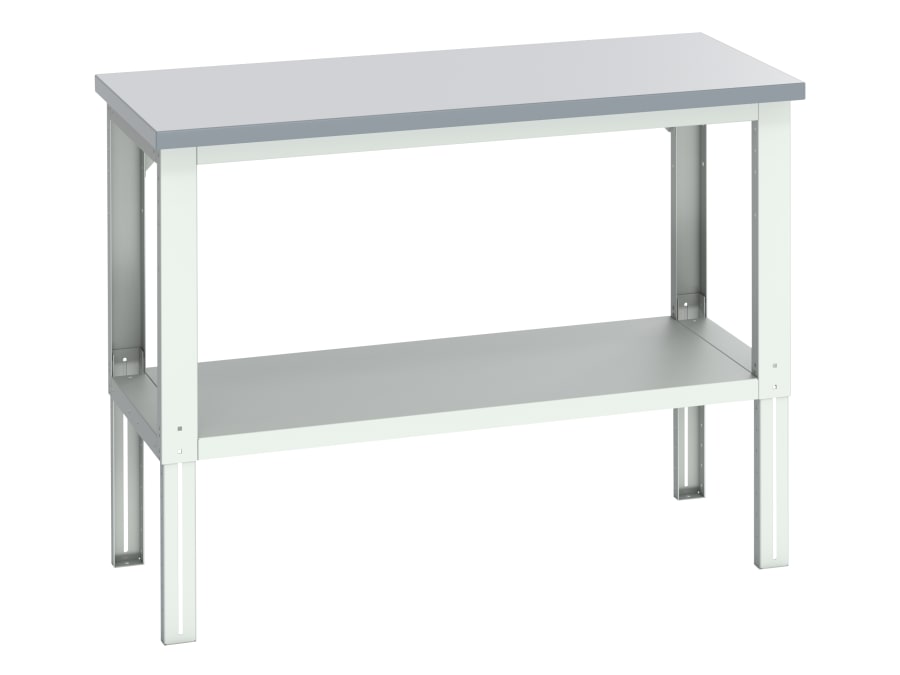 Bott 4100367716V Adjustable Bench with Shelf 1500 x 750mm