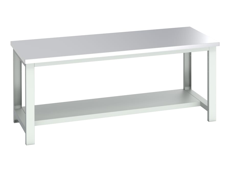 Bott 4100417616V Bench with Half Shelf 2000 x 900mm