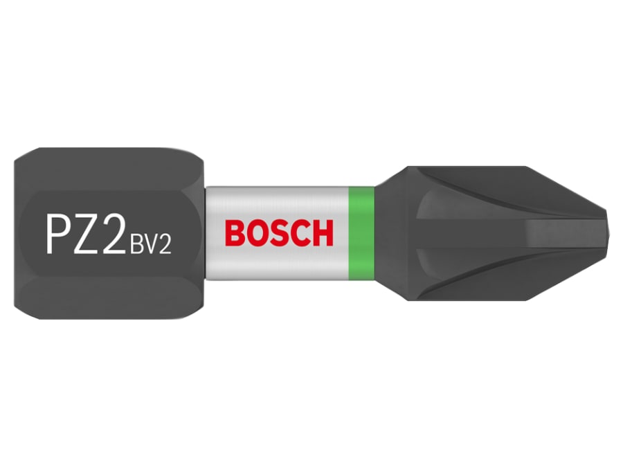Bosch 2607002804 PZ2 × 25mm Impact Screwdriver Bit (Pack of 25)