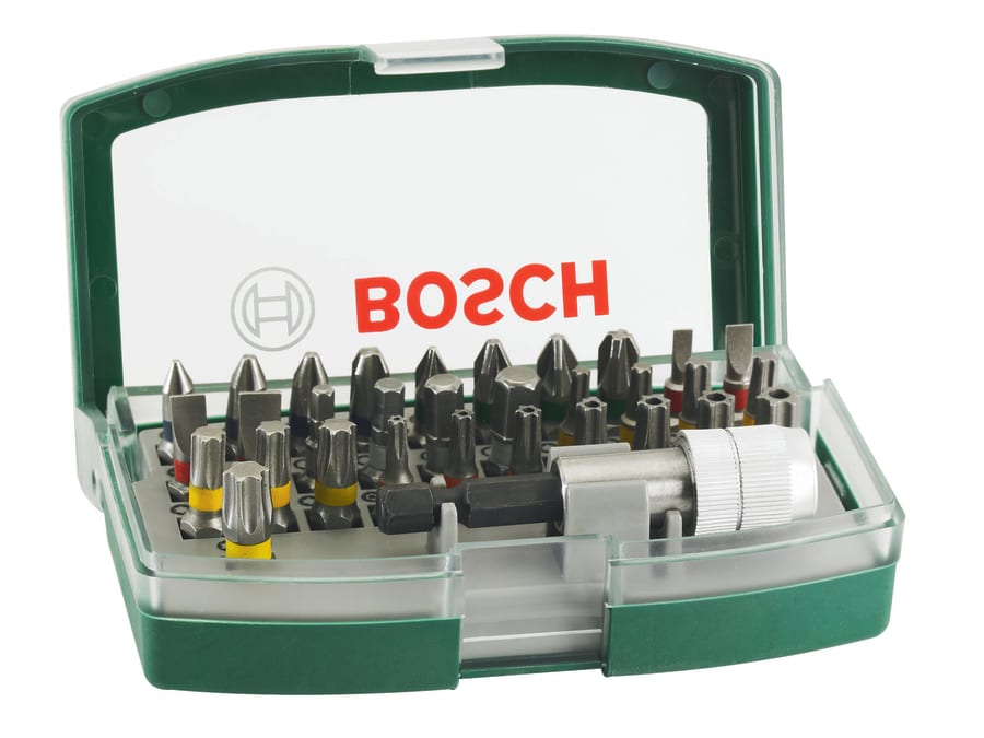Bosch Powertool Accessories Bosch 2607017063 Screwdriving Set 32 Piece