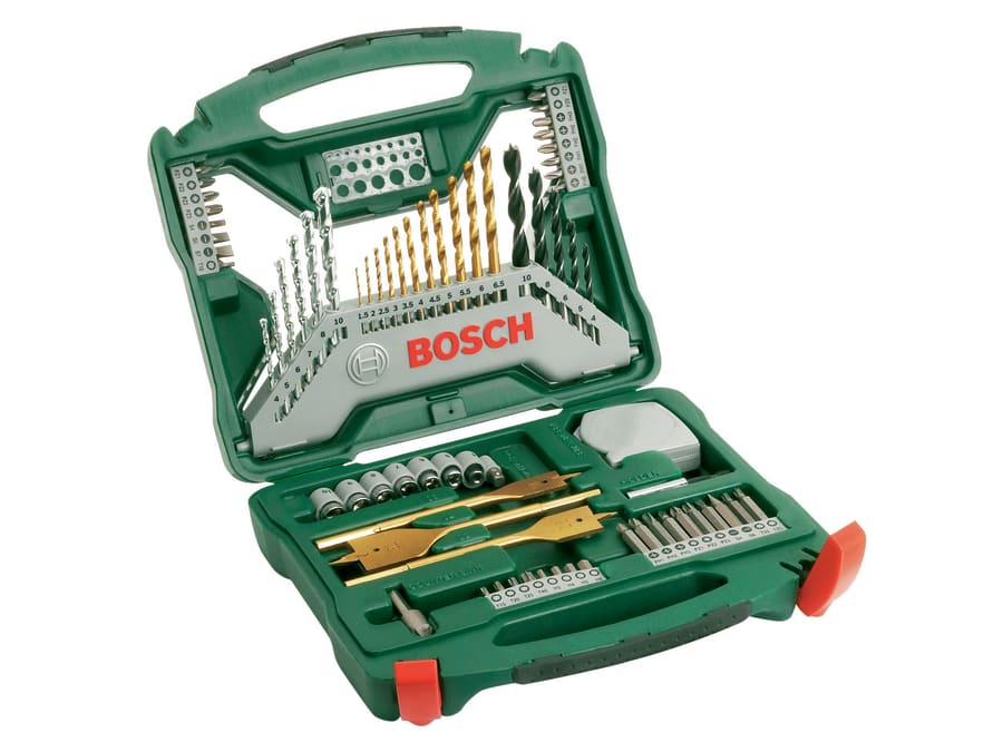 Bosch Powertool Accessories Bosch 2607019329 70 Piece Drill and Screwdriver Bit Set