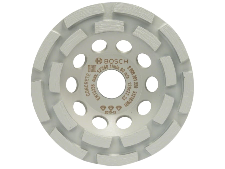 Bosch Powertool Accessories Bosch 2608201228 125mm Diamond Grinding Head