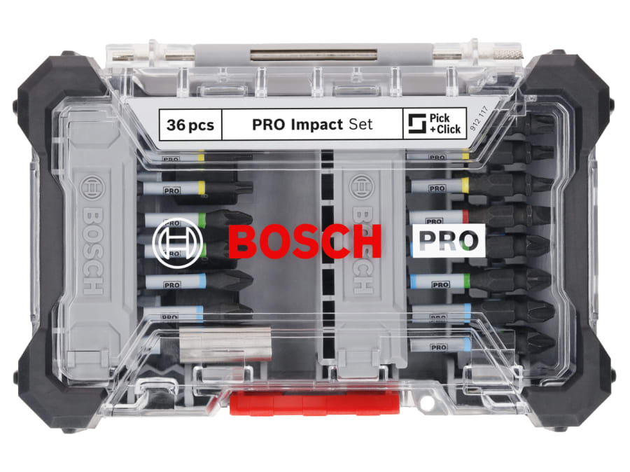 Bosch Powertool Accessories Bosch 2608522517 36 Piece Impact Screwdriver Bit Set