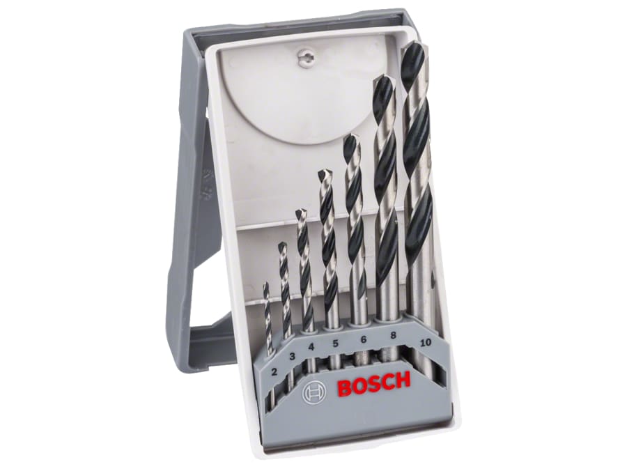 Bosch Powertool Accessories Bosch 2608577347 PointTeQ HSS Drill Bit Set 7 Piece