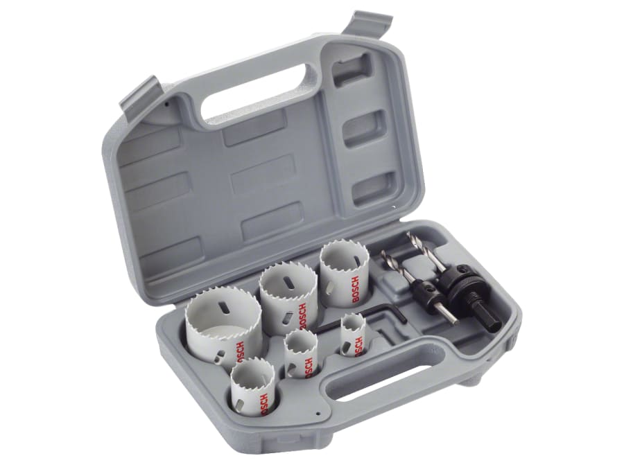 Bosch 2608580803 HSS Bi-Metal Hole Saw Set 19-57mm 9 Piece
