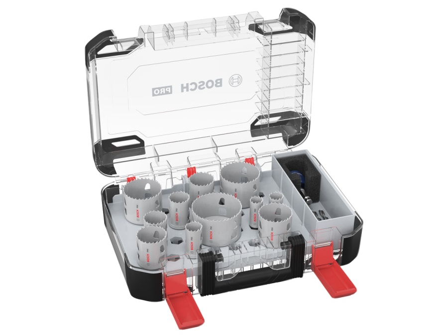 Bosch Powertool Accessories Bosch 2608594425 Multi Material Hole Saw Set 14 Piece