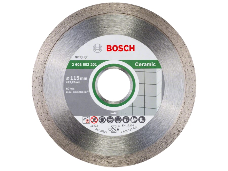 Bosch Powertool Accessories Bosch 2608602201 Standard for Ceramic Diamond Cutting Disc