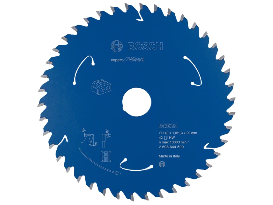 Bosch Powertool Accessories Bosch 2608644500 Expert For Wood Circular Saw Blade 140 x 20mm