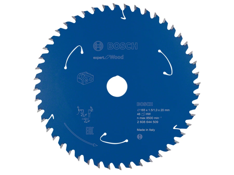 Bosch Powertool Accessories Bosch 2608644509 Expert for Wood Circular Saw Blade 165 x 20mm