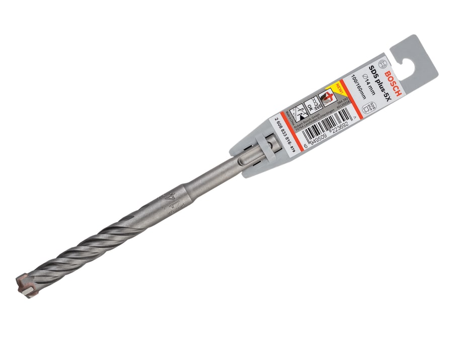 Bosch Powertool Accessories Bosch 2608833816 SDS Plus-5X Hammer Drill Bit 14.0 x 100 x