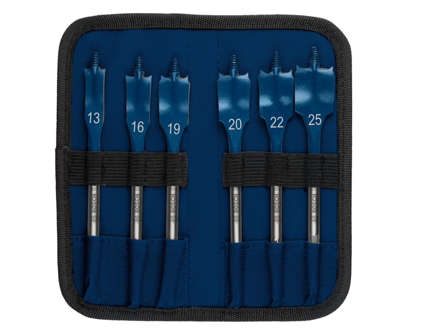 Bosch Powertool Accessories Bosch 2608900333 EXPERT Self Cut Speed Spade Drill Bit Set 6