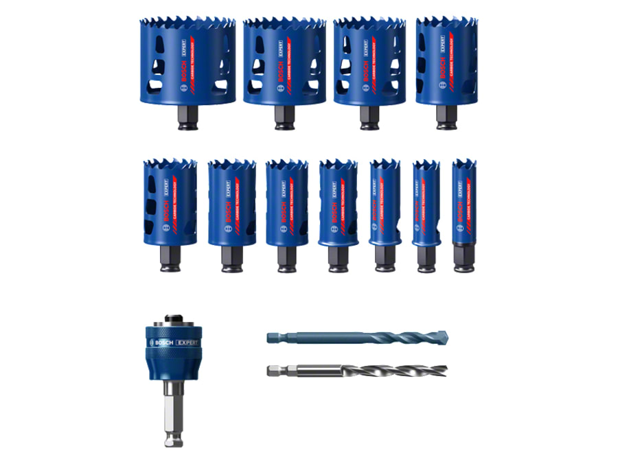 Bosch Powertool Accessories Bosch 2608900448 EXPERT Multi Material PC Plus Hole Saw Set 14