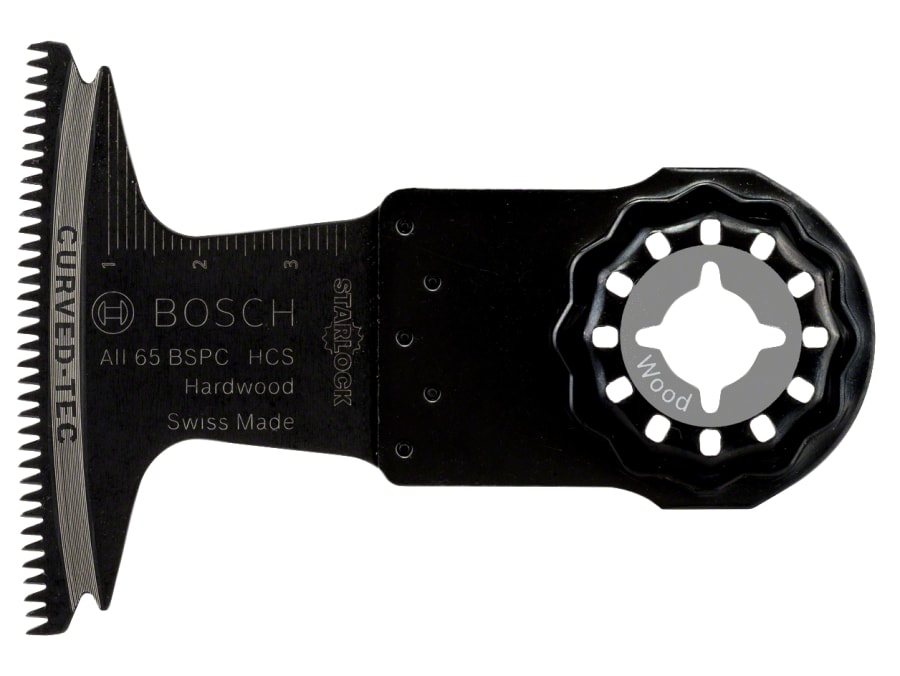 Bosch Powertool Accessories Bosch 2608662354 Starlock AII 65 BSPC Curved-Tec Wood Blade