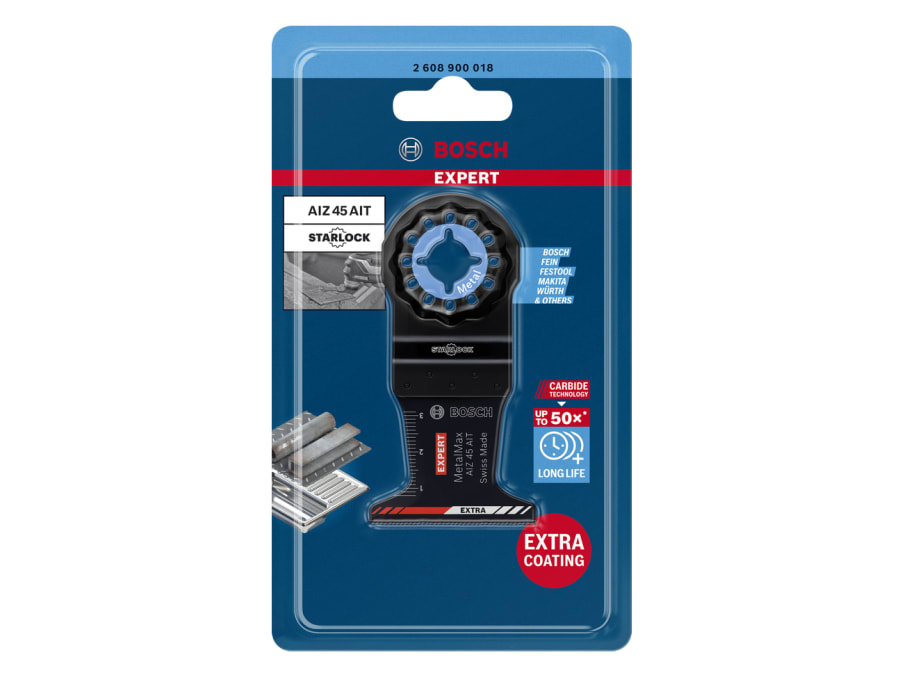 Bosch Powertool Accessories Bosch 2608900018 EXPERT AIZ 45 AIT MetalMax Plunge Cut Blade