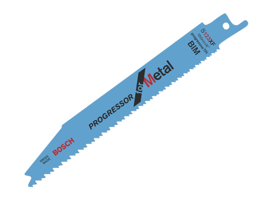 Bosch S123XF 150mm Reciprocating Saw Blade for Metal