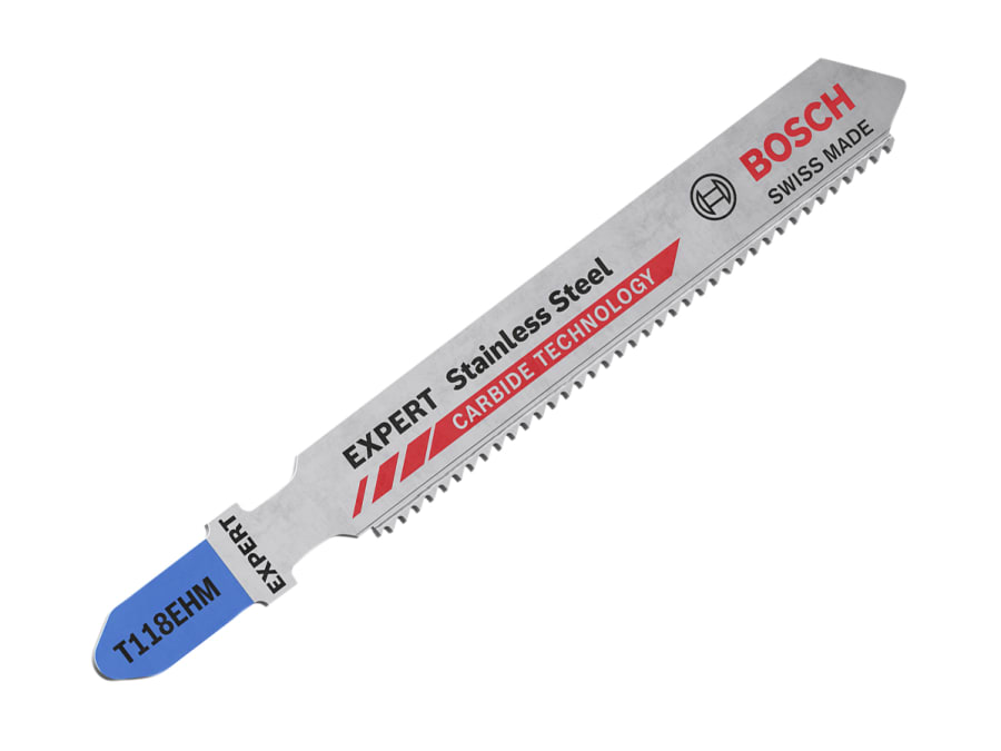 Bosch Powertool Accessories Bosch 2608900562 EXPERT Stainless Steel Jigsaw Blade 83mm Pack