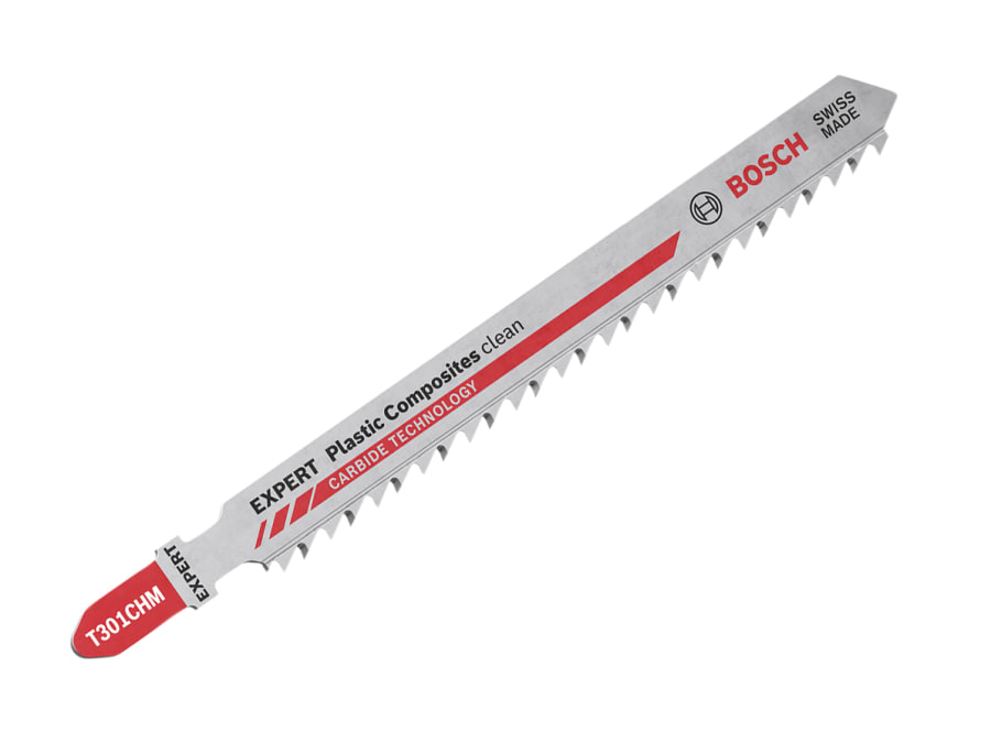 Bosch T301CHM 117mm Jigsaw Blade for Plastic Composites