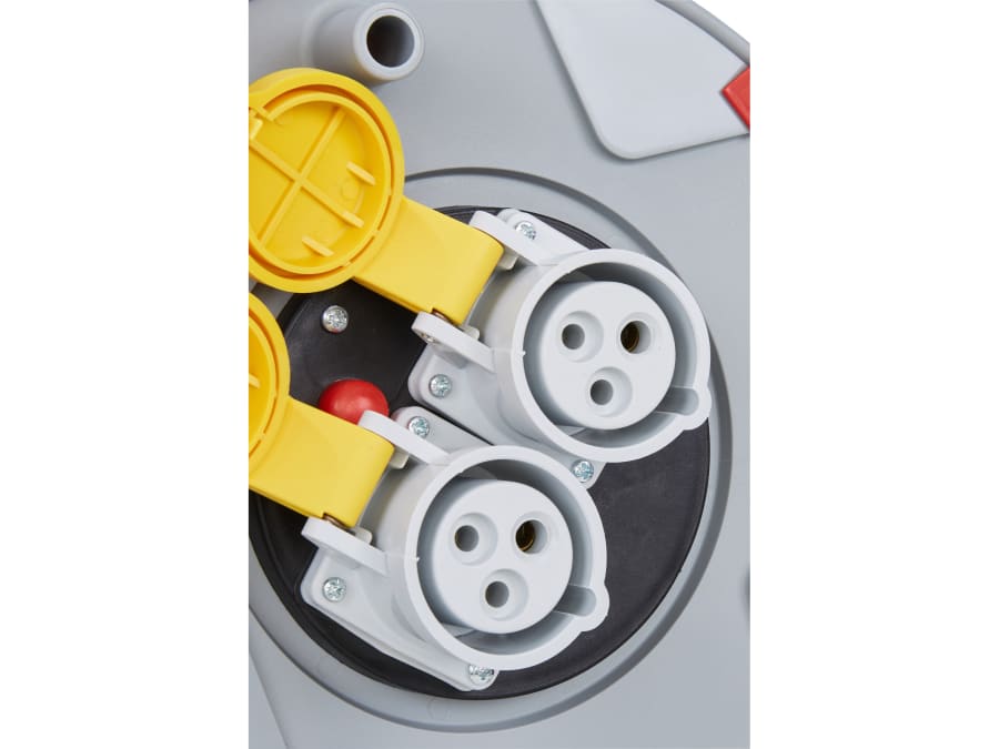 Brennenstuhl 1098743 25m Cable Reel 110V 16A 2-Socket