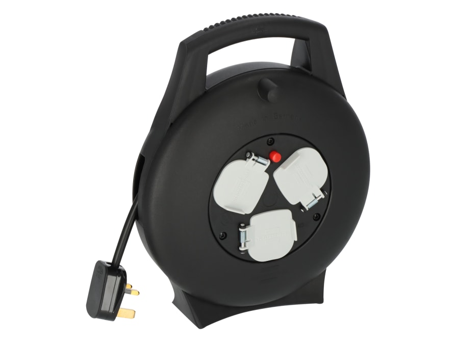 Brennenstuhl 1108563 240V 10A 3-Socket 10m Cable Box