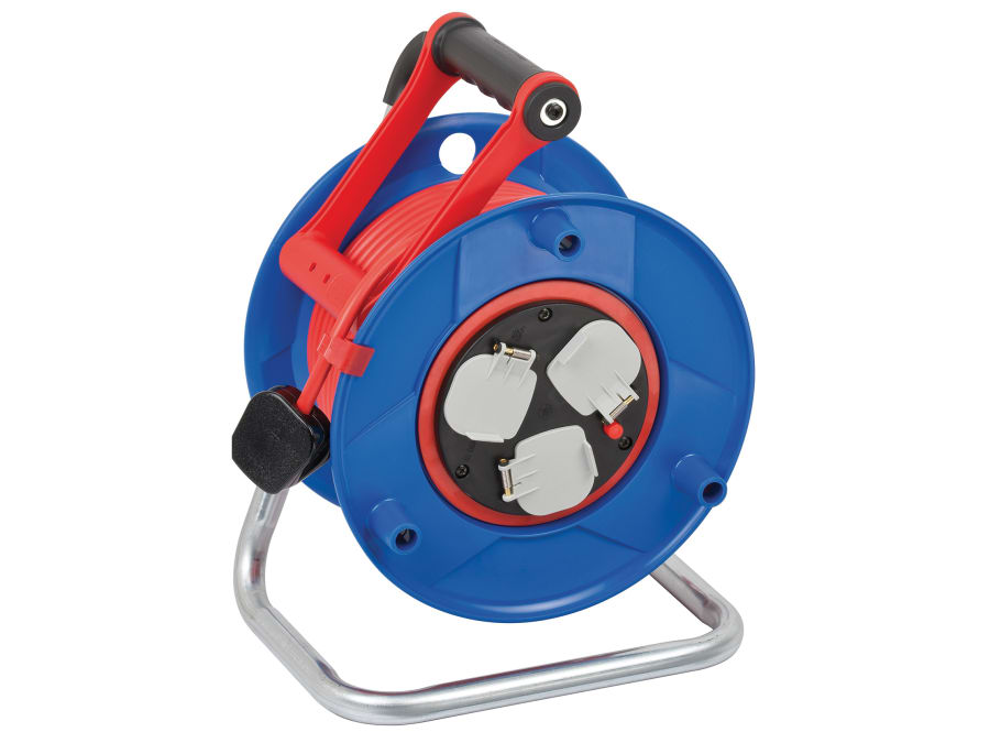 Brennenstuhl 1208853 25m Cable Reel 240V 13A 3-Socket