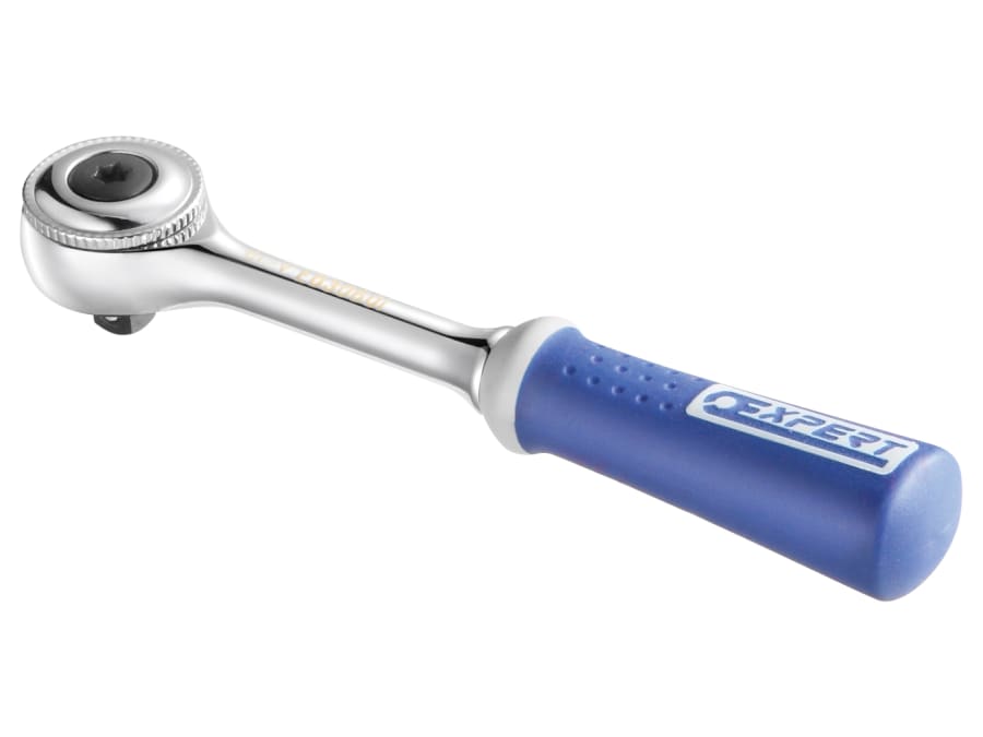 Expert E030601 1/4in Drive Round Head Ratchet