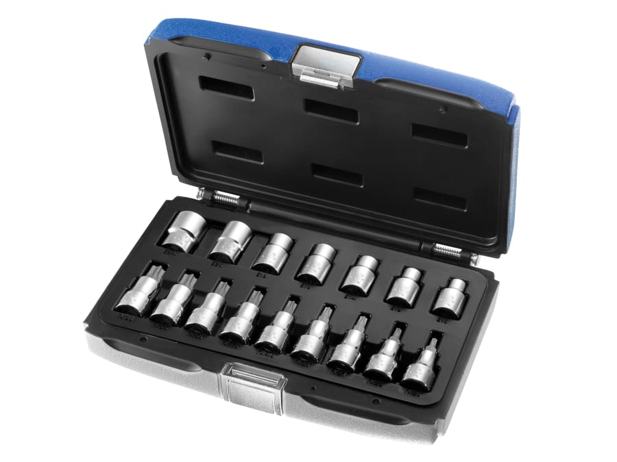 Expert E032907 1/2in Drive Torx Socket Set 16 Piece