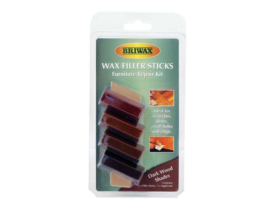 Briwax BWSWSDK Wax Filler Sticks Dark Wood Shades