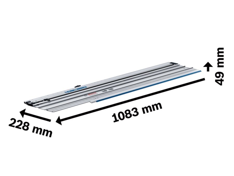 Bosch 1600A02V37 FSN 740 X Professional Cross-Cut Guide Rail