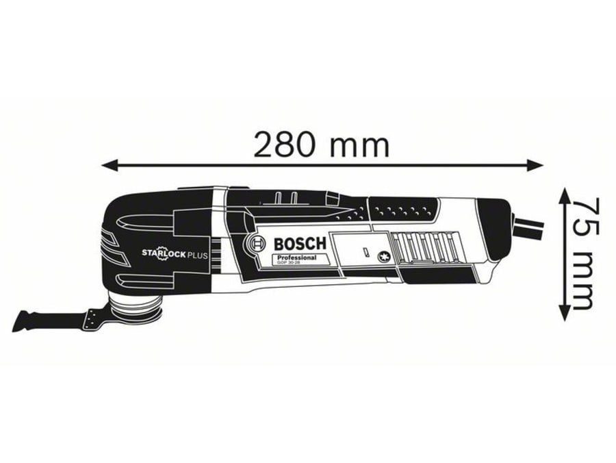 Bosch GOP 30-28 Professional 300W 240V Multi Tool